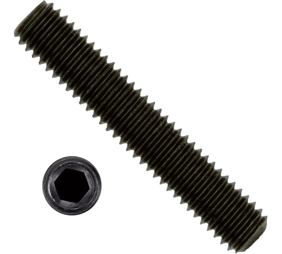 Изображение товара Винт Море-Метизов DIN 913, класс прочности 12.9, оксид, M8x25 мм, 10 шт. VINT91382510M