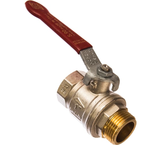 Изображение товара Шаровой кран RuB, 1" DN25 PN40, ВР-НР, серия MILANO (S.90), ручка S90F20