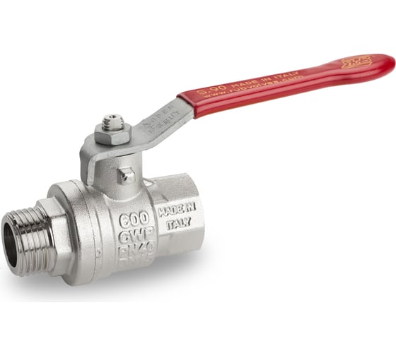 Изображение товара Шаровой кран RuB, 2" DN50 PN40, ВР-НР, серия MILANO (S.90), ручка S90I20