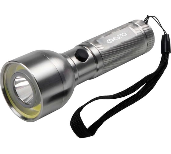 Изображение товара Ручной фонарь ФАZА AF6-L3W/L2W-ti 3Вт COB+2Вт LED 3хAAA (не в компл.) корпус: алюм. ближн./дальн. свет титан. 5044746