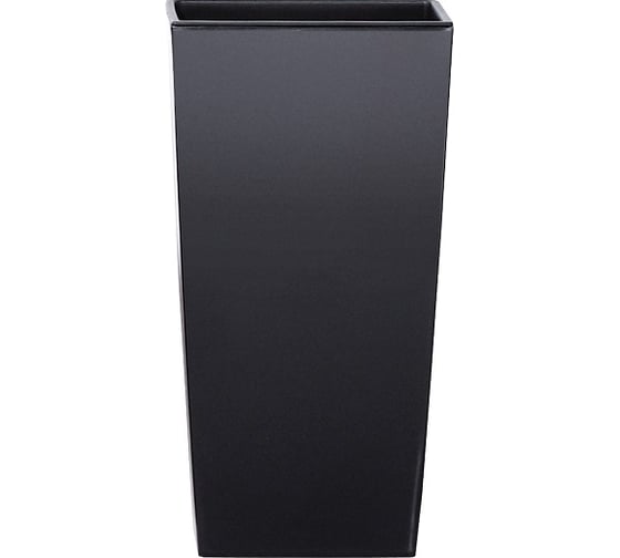 Изображение товара Кашпо для цветов Prosperplast Urbi square 91.5 л, антрацит 2 предмета DURS400-S433