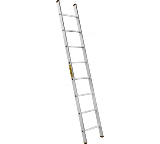 Изображение товара Алюминиевая лестница Алюмет приставная односекционная профессиональная 1х8 ступеней. Серия P1 9108