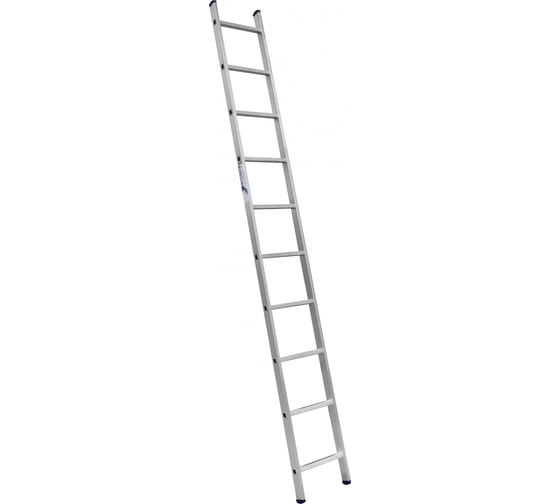 Изображение товара Алюминиевая лестница Алюмет приставная односекционная профессиональная 1х10. Серия P1 9110