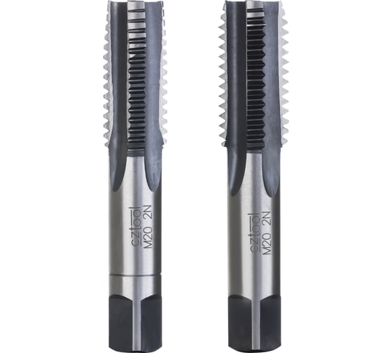 Изображение товара Набор метчиков из 2-х шт. M20 шаг 2.50 мм Bucovice Tools 110200