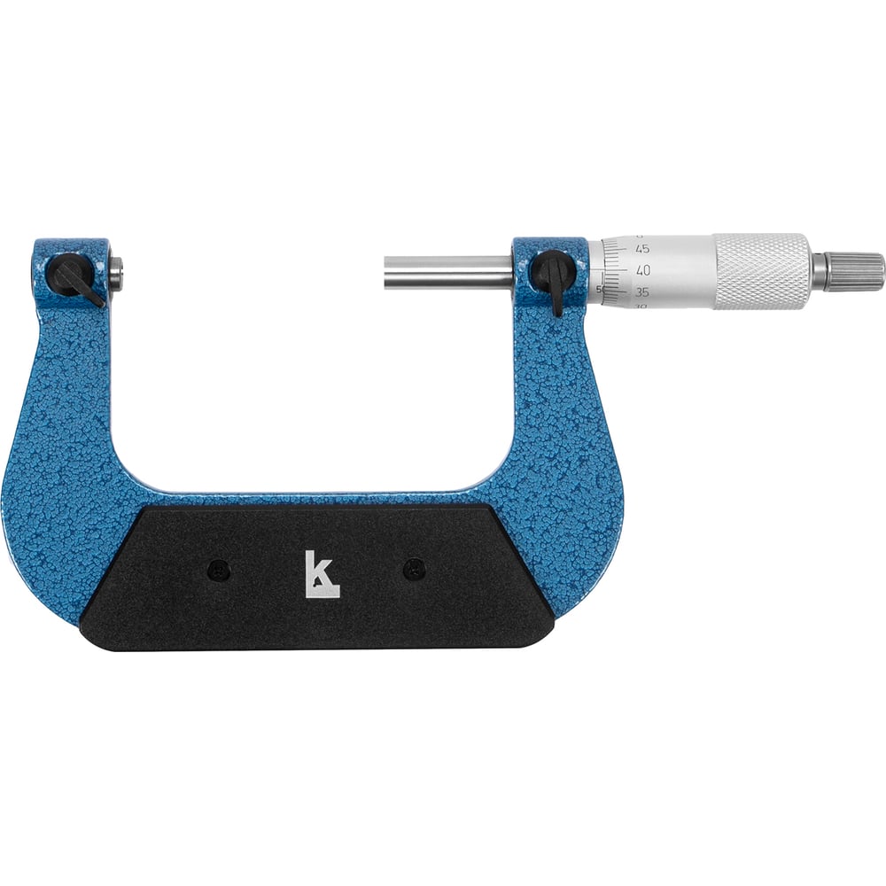 Изображение товара Резьбовой микрометр КАЛИБРОН МВМ 50-75 0,01 профессиональный инструмент