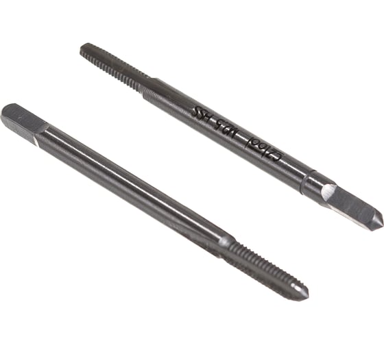 Изображение товара Набор метчиков HSS из 2-х штук, M 2,5 шаг 0.45 мм Bucovice Tools 144025