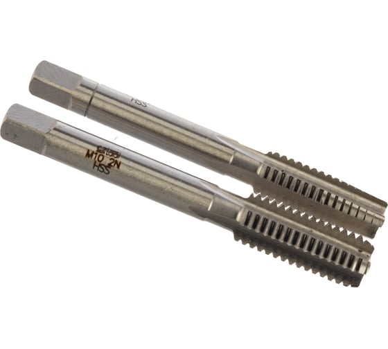 Изображение товара Набор метчиков HSS из 2-х шт. M10 шаг 1.5 мм Bucovice Tools 144100