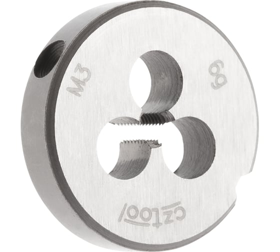 Изображение товара Плашка Bucovice Tools M 3 Шаг 0.5 115CrV3 20x5мм 210030