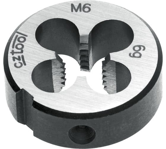 Изображение товара Плашка Bucovice Tools M 6 Шаг 1.0 115CrV3 20x7мм 210060BT