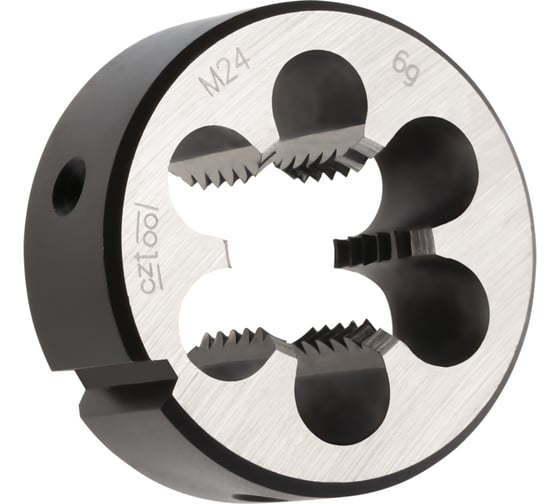 Изображение товара Плашка Bucovice Tools M 24 Шаг 3.0 115CrV3 55x22мм 210240