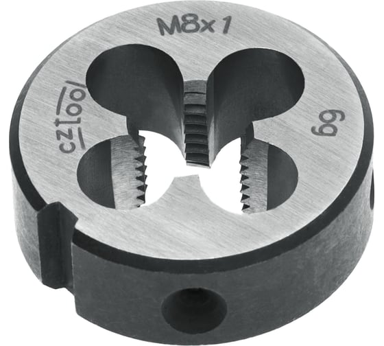Изображение товара Плашка Bucovice Tools M 8 Шаг 1.0 115CrV3 25x9мм 210081