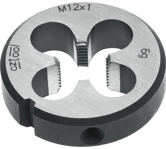 Изображение товара Плашка Bucovice Tools M 12 Шаг 1.0 115CrV3 38x10мм 210123