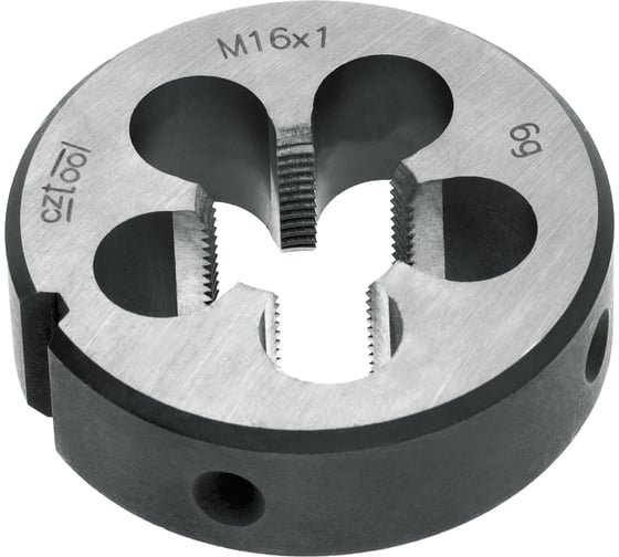 Изображение товара Плашка Bucovice Tools M 16 Шаг 1.0 115CrV3 45x14мм 210162