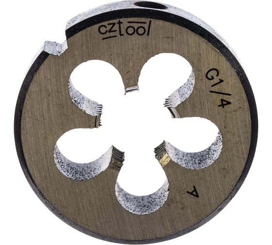 Изображение товара Плашка Bucovice Tools трубная G 1/4" -19 115CrV3 38x10мм 212140