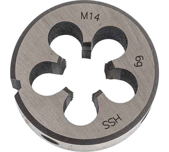 Изображение товара Плашка Bucovice Tools M 14 Шаг 2.0 HSS 38x14мм 240140