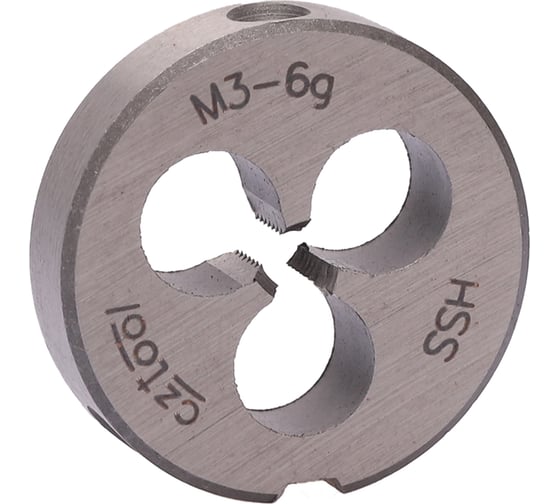 Изображение товара Плашка Bucovice Tools M 3 Шаг 0.5 HSS 20x5мм 240030