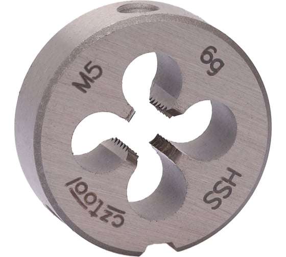 Изображение товара Плашка Bucovice Tools M 5 Шаг 0.8 HSS 20x7мм 240050