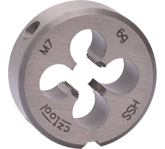 Изображение товара Плашка Bucovice Tools M 7 Шаг 1.0 HSS 25x9мм 240070