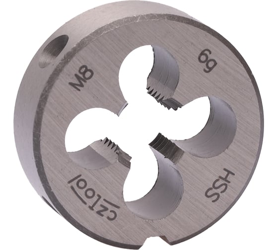 Изображение товара Плашка Bucovice Tools M 8 Шаг 1.25 HSS 25x9мм 240080