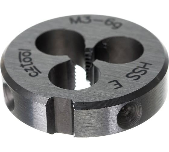 Изображение товара Плашка Bucovice Tools M 3 Шаг 0.5 HSSE 20x5мм 290030