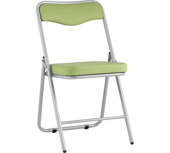 Изображение товара Складной стул для кухни Стул Груп джонни экокожа салатовая, каркас металлик fb-jonny-eco-19