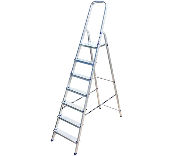 Изображение товара Алюминиевая стремянка Алюмет 7 ступеней. Серия AM707