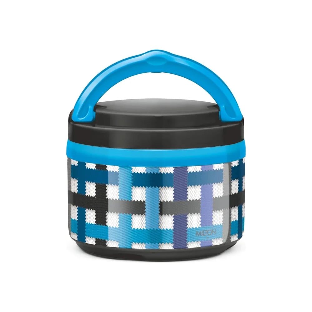 Изображение товара Термо ланч-бокс MILTON MICROWOW TIFFIN PRO 0.24л, нержавеющая сталь, голубой