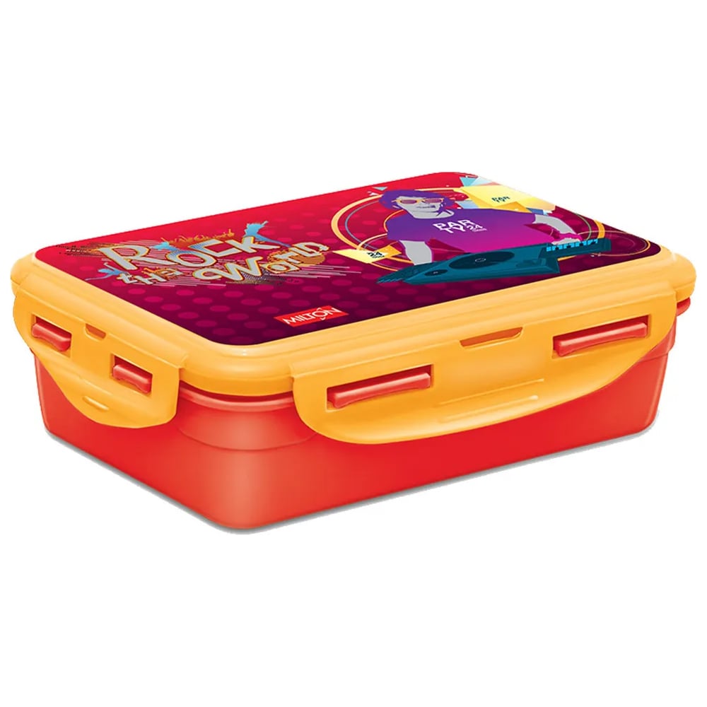 Изображение товара Термо ланч-бокс MILTON MINI FUN TREAT STEEL 0.65 л для детей красный с ложкой