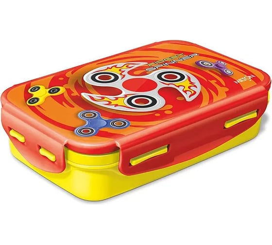 Изображение товара Термо ланч-бокс MILTON STEELY TIFFIN DELUXE 0.525 л, Yellow and Red ML37305-YR