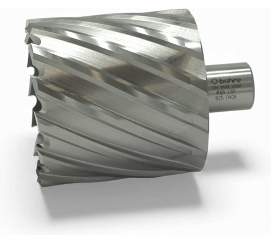 Изображение товара Сверло корончатое по металлу HSS Bohre 65х55 мм КБ010342