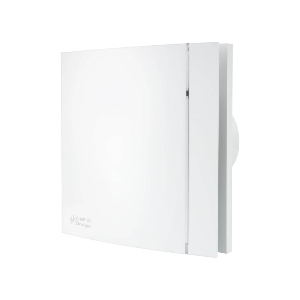 Изображение товара Накладной вентилятор Soler&Palau Silent-100 CRZ Matt White Design 85 м³ч низкий шум