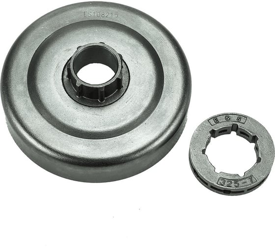 Изображение товара Ведущая звездочка для бензопилы шаг 0,325" 7 зубьев (лучей) со сменным венцом аналог HUSQVARNA TORGWIN ZZ-ES108215