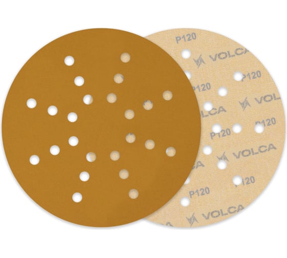 Изображение товара Диск абразивный на бумажной основе SAPPHIRE 225 мм, 24 отв., P120, 50 шт VOLCA 55110333012
