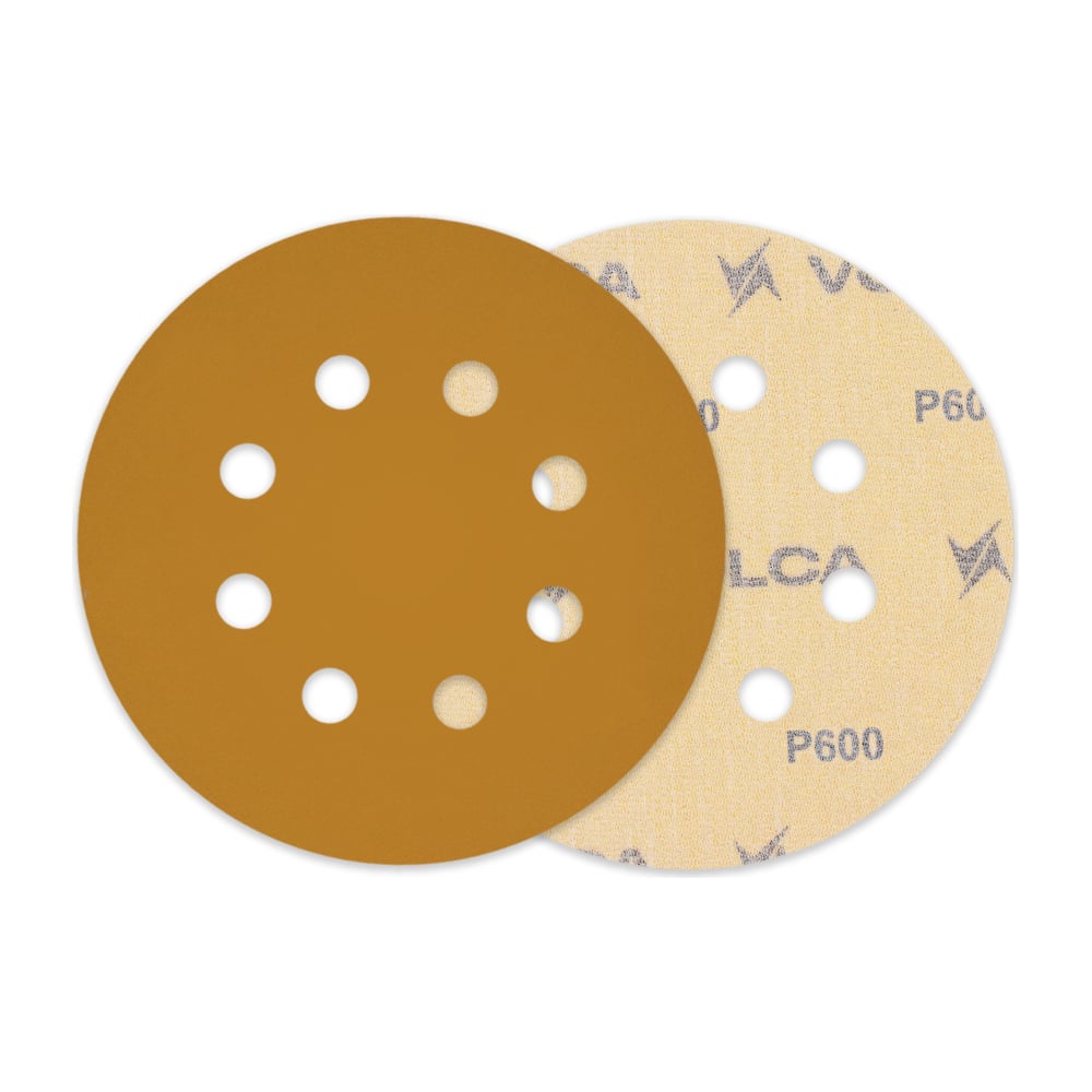Изображение товара Диск абразивный на бумажной основе SAPPHIRE 125 мм 8 отверстий P600 100 шт