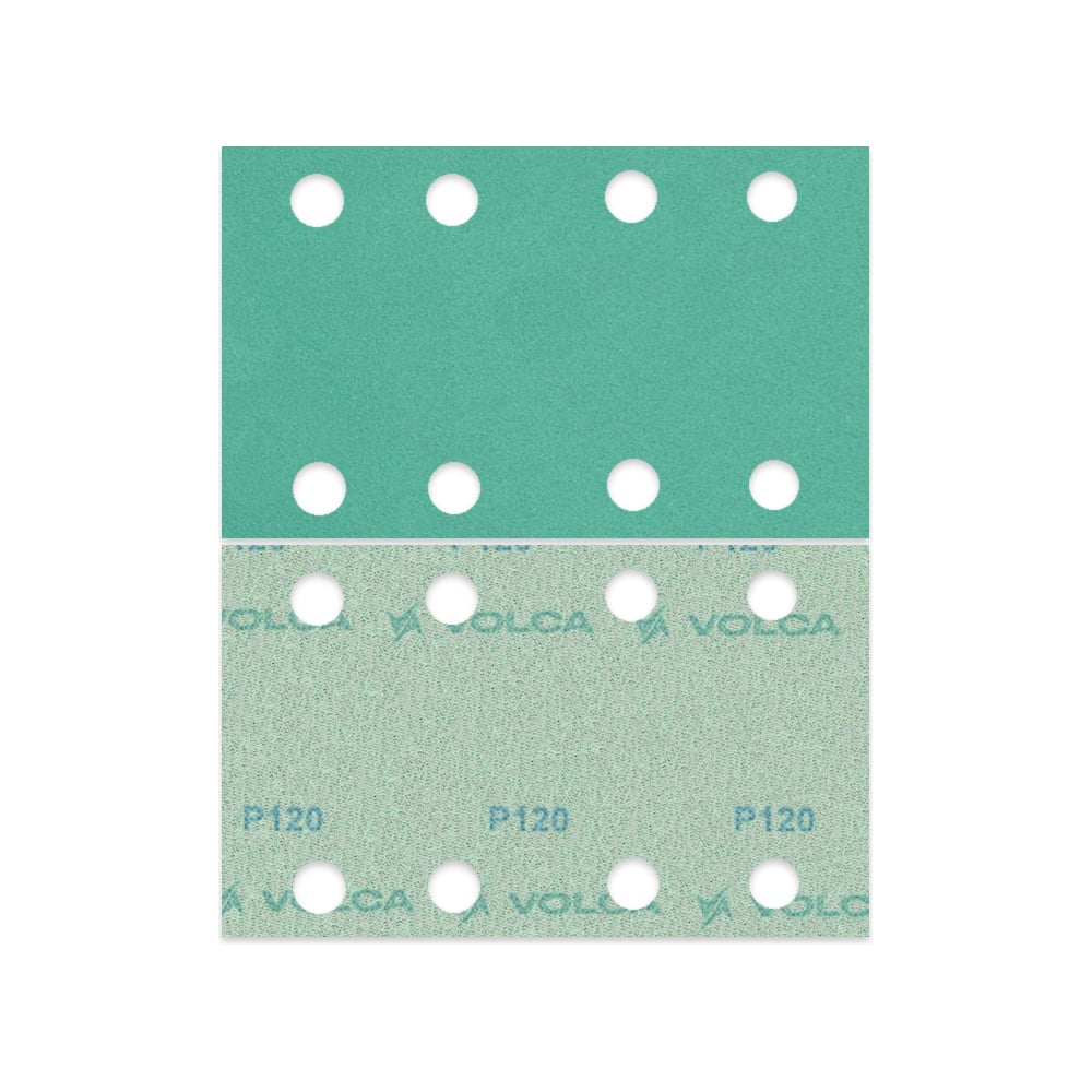 Изображение товара Полоса абразивная на пленочной основе Emerald 81х133 мм, P120, 50 шт VOLCA