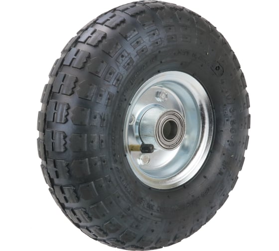 Изображение товара Колесо под ось 20 мм, диаметр 255 мм, грузоподъемность 136 кг СТЕЛЛА-ТЕХНИК PR255M-20PB