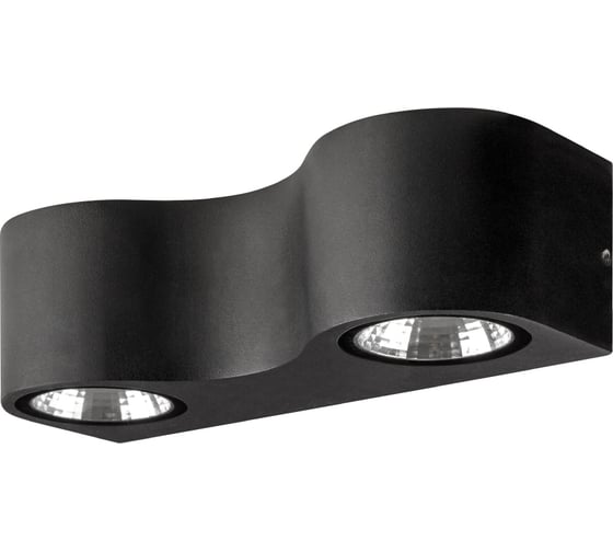 Изображение товара Настенный светильник TDM ELECTRIC led, дуэт, 4x3 Вт, 3000 к, l200 мм, алюминий/черный, вверх/вниз, ip65, SQ0345-1025