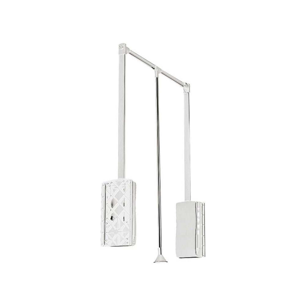 Изображение товара Пантограф GTV 45/60 стальной в белом цвете, модуль 545-700 мм PG-ST4560-10