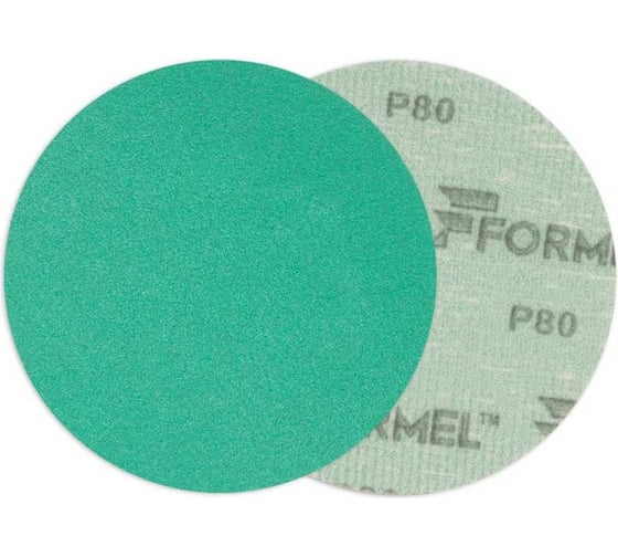 Изображение товара Диск на пленочной основе FILM 125 мм, без отверстий, Р80, 100 шт Formel 81351020080