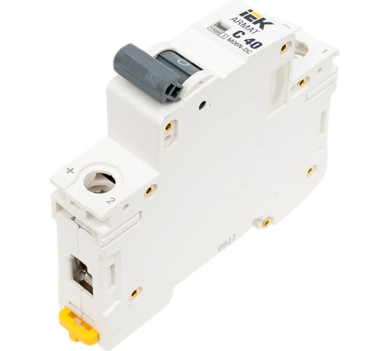 Изображение товара Автоматический выключатель IEK Armat m06n-dc 1p c 40а AR-M06N-1-C040DC