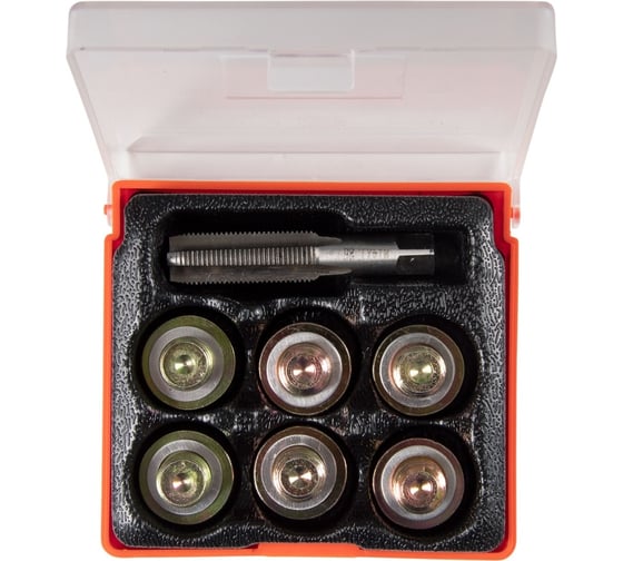 Изображение товара Набор для ремонта масляных пробок AFFIX М15x1,5, кейс, 19 предметов AF10347015C