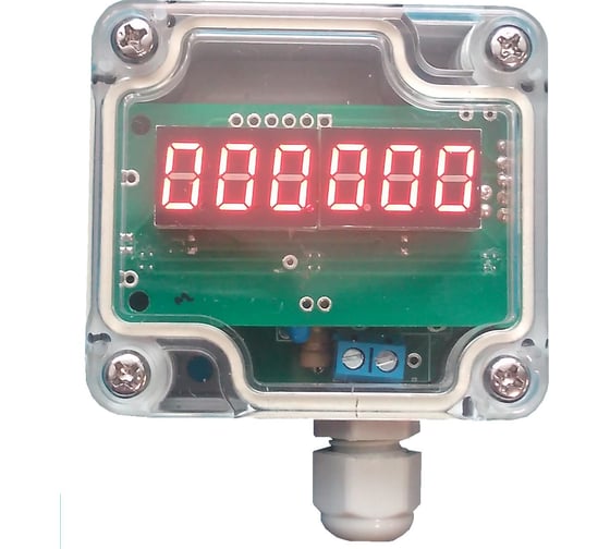 Изображение товара Счетчик времени наработки в герметичном корпусе ФЭА ip65 СМ-1 (IP65)