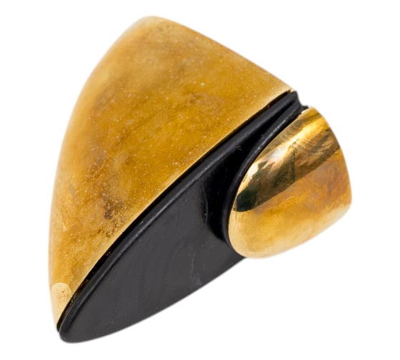 Изображение товара Полкодержатель Tech-Krep/Zitar пеликан, средний, золото (1 шт) - пакет 129935