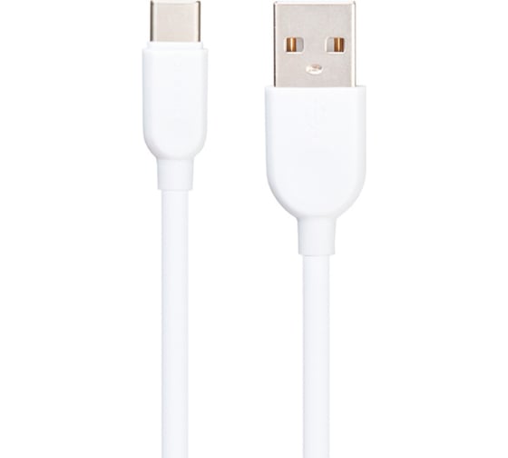 Изображение товара Usb кабель Borofone bx14 linkjet type-c, 1м, 3a, pvc, белый 0L-00043174