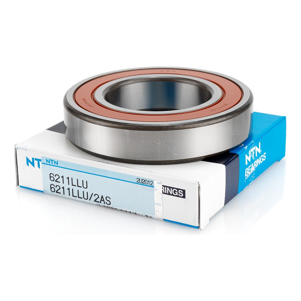 Изображение товара Подшипник NTN 6211 LLU/2AS (2RS) радиальный шариковый закрытый