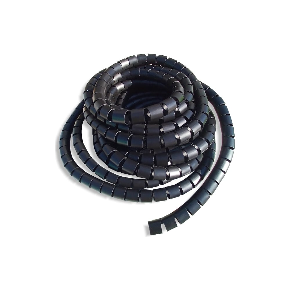 Изображение товара Спиральный защитный рукав PARLMU LXQ 42-1-k10 10 метров полиэтилен черный