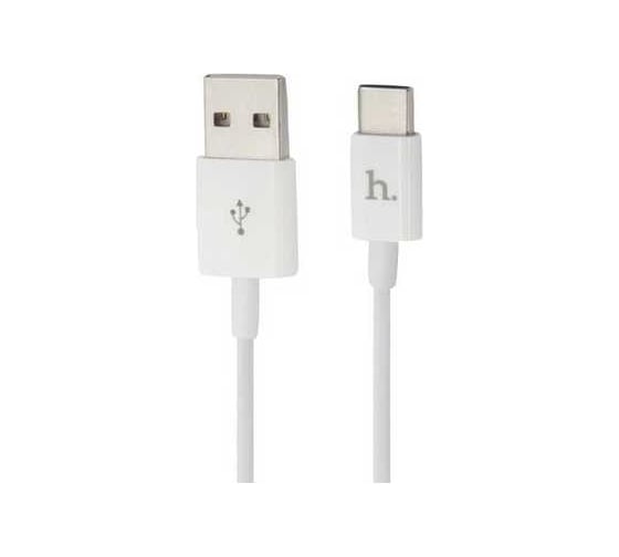 Изображение товара Usb кабель Hoco upt02 type-c, 1.2м, pvc (белый) 0L-00038975