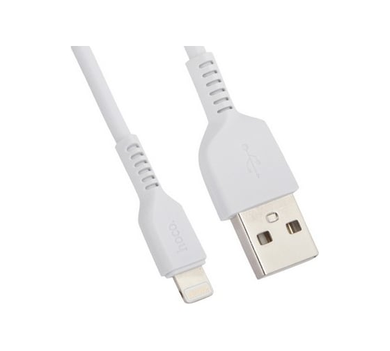 Изображение товара Usb кабель Hoco x20 flash lightning 8-pin, 2м, tpe (белый) 0L-00038950