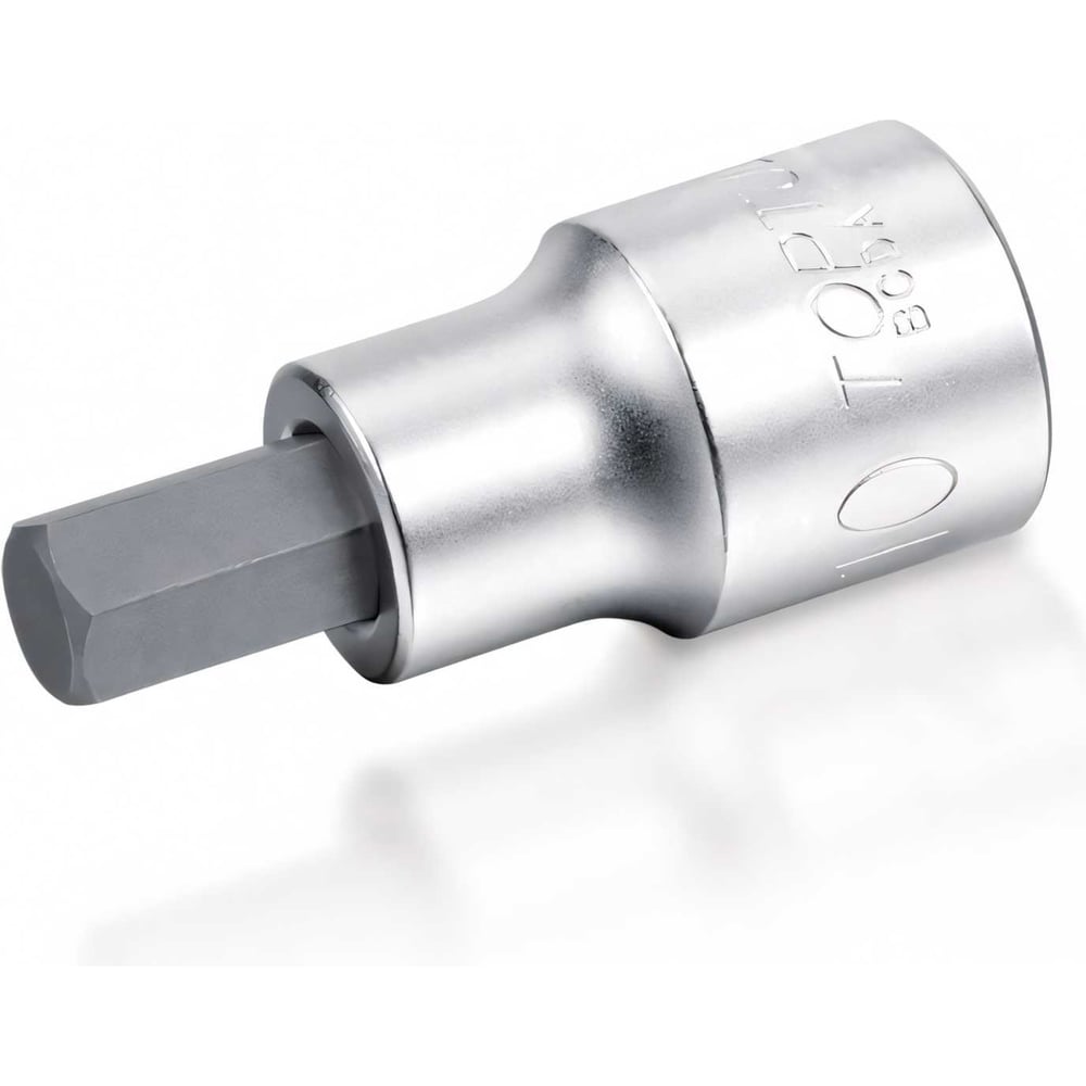 Изображение товара Головка торцевая с шестигранной вставкой HEX 4 мм 37 мм 1/4" TOPTUL BCDA0804