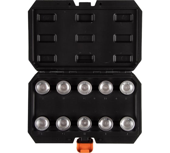 Изображение товара Набор насадок для секреток колес Land Rover AFFIX кейс, 10 предметов AF10942310C